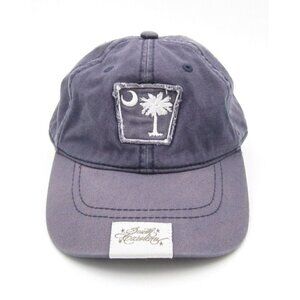 Men's South Carolina Palmetto Tree  Crescent Moon Embroidered, Adjustable Hat